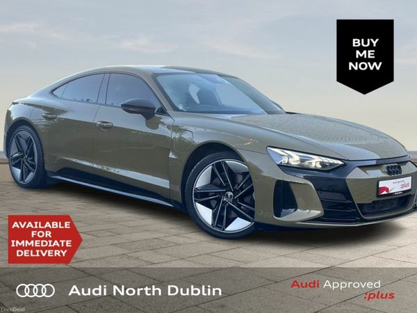 Audi e-tron GT quattro Hatchback, Electric, 2022, Green