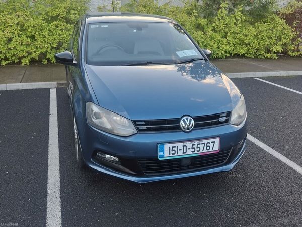 Volkswagen Polo Hatchback, Petrol, 2015, Blue