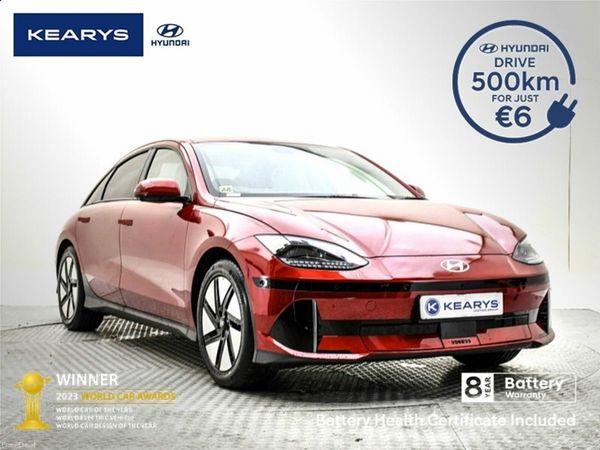 Hyundai IONIQ 6 Saloon, Electric, 2023, Red