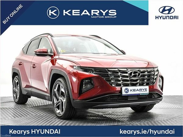 Hyundai Tucson SUV, Petrol Plug-in Hybrid, 2022, Red