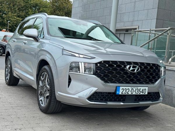 Hyundai Santa Fe SUV, Petrol Plug-in Hybrid, 2023, Grey