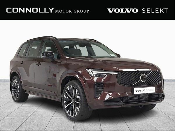 Volvo XC90 SUV, Petrol Plug-in Hybrid, 2025, Red