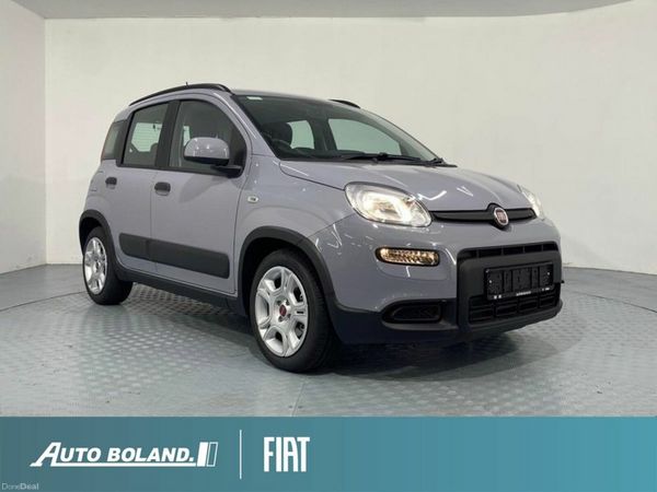 Fiat Panda Hatchback, Petrol Hybrid, 2025, Black