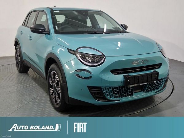 Fiat 600 SUV, Petrol Hybrid, 2026, Blue