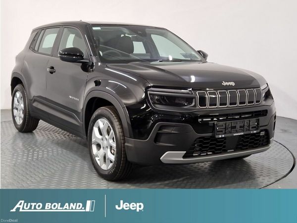 Jeep Avenger SUV, Petrol Hybrid, 2026, Black
