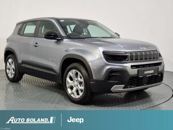 Jeep Avenger SUV, Petrol Hybrid, 2025, Grey