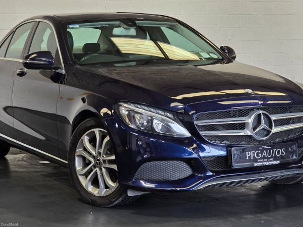Mercedes-Benz C-Class Saloon, Diesel, 2017, Blue