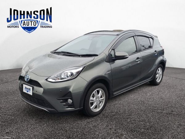 Toyota Aqua Hatchback, Petrol, 2019, Green