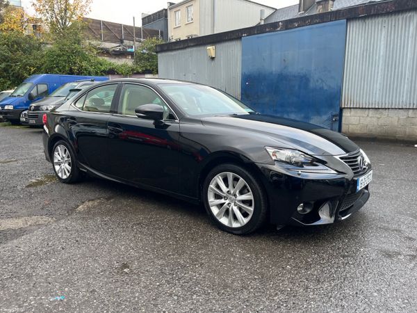 Lexus IS Saloon, Petrol Hybrid, 2015, Black