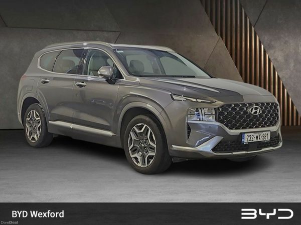 Hyundai Santa Fe SUV, Petrol Plug-in Hybrid, 2023, Grey