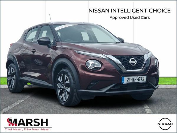 Nissan Juke SUV, Petrol, 2021, Red