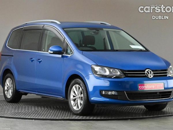 Volkswagen Sharan MPV, Petrol, 2017, Blue