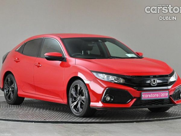 Honda Civic Hatchback, Diesel, 2019, Red