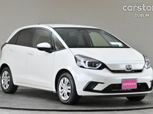 Honda Fit Hatchback, Petrol Hybrid, 2021, White