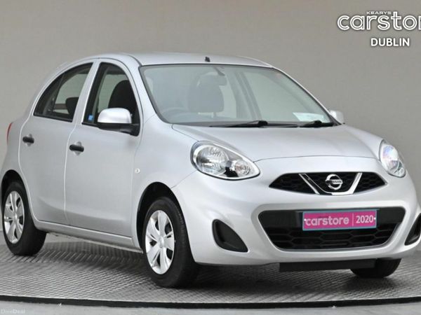 Nissan March Hatchback, Petrol, 2020, Silver