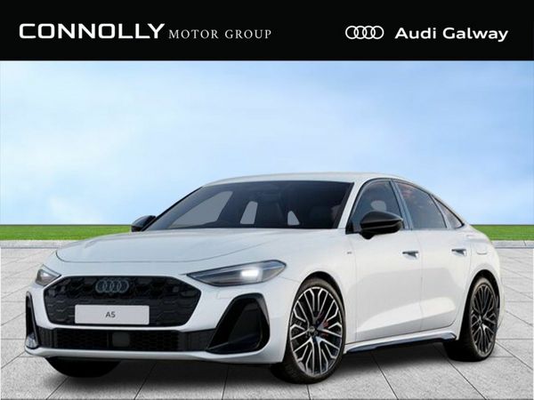 Audi A5 Saloon, Petrol Plug-in Hybrid, 2026, White