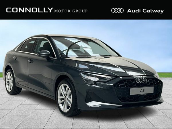 Audi A3 Saloon, Petrol, 2026, Grey