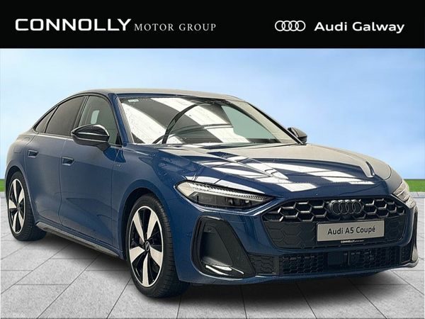 Audi A5 Saloon, Petrol Plug-in Hybrid, 2026, Blue