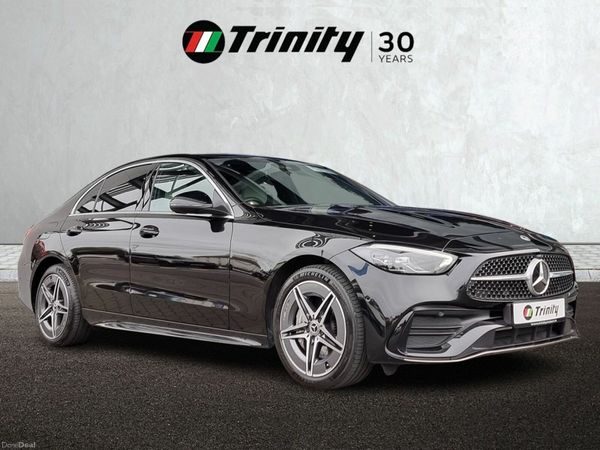 Mercedes-Benz C-Class Saloon, Petrol Plug-in Hybrid, 2024, Black