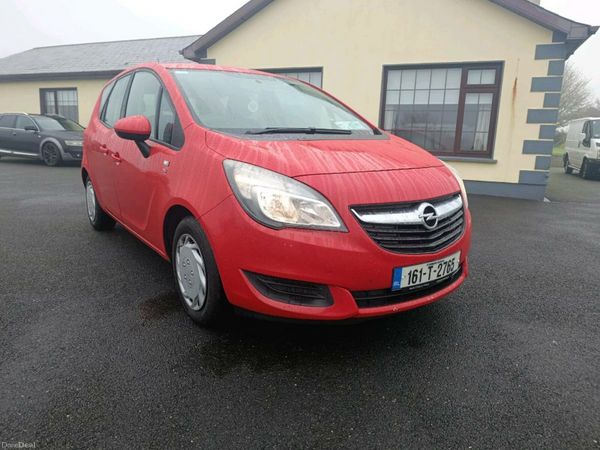 Opel Meriva MPV, Petrol, 2016, Red