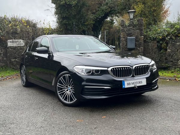 BMW 5-Series Saloon, Diesel, 2017, Black