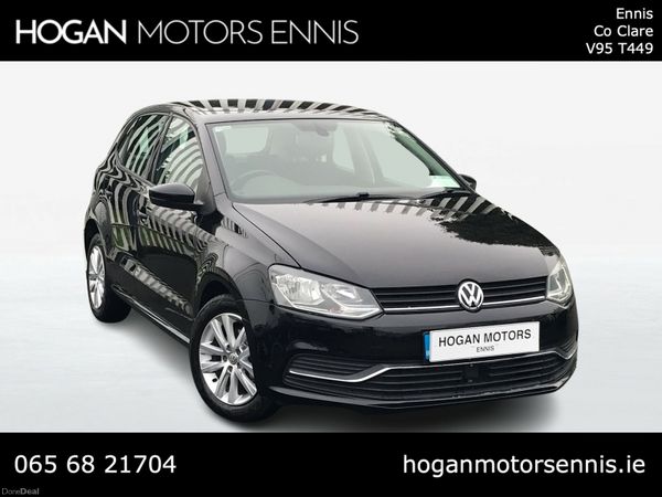 Volkswagen Polo Hatchback, Petrol, 2016, Black