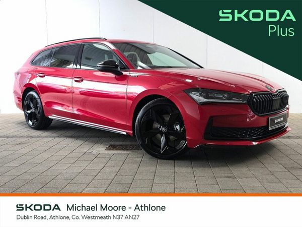 Skoda Superb Estate, Diesel, 2026, Red