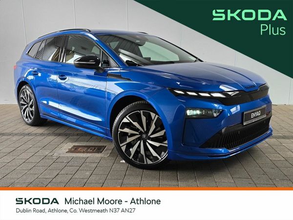 Skoda Enyaq SUV, Electric, 2025, Blue