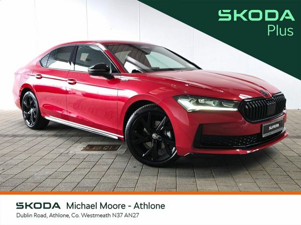 Skoda Superb Saloon, Diesel, 2026, Red