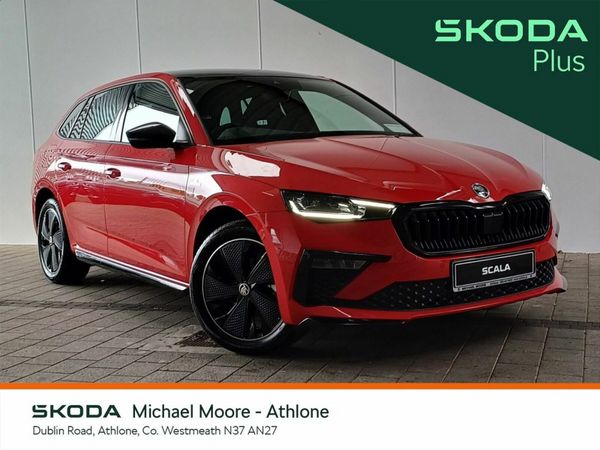 Skoda Scala Hatchback, Petrol, 2026, Red