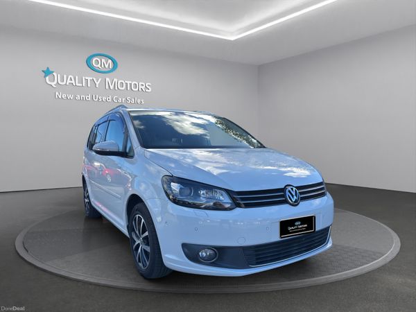 Volkswagen Touran SUV, Petrol, 2014, White