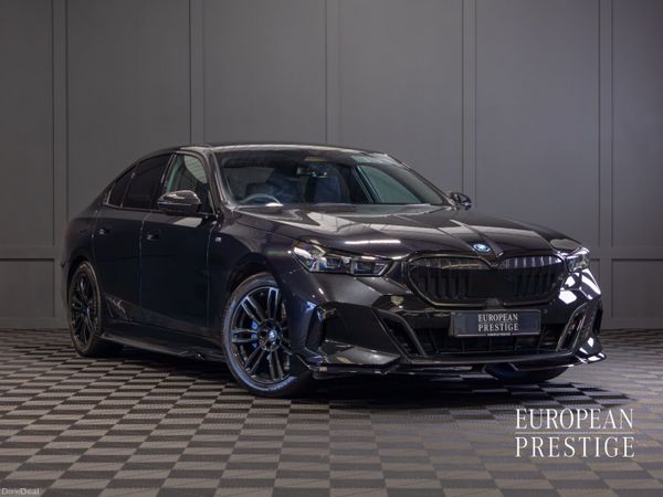 BMW 5-Series Saloon, Petrol Plug-in Hybrid, 2025, Black