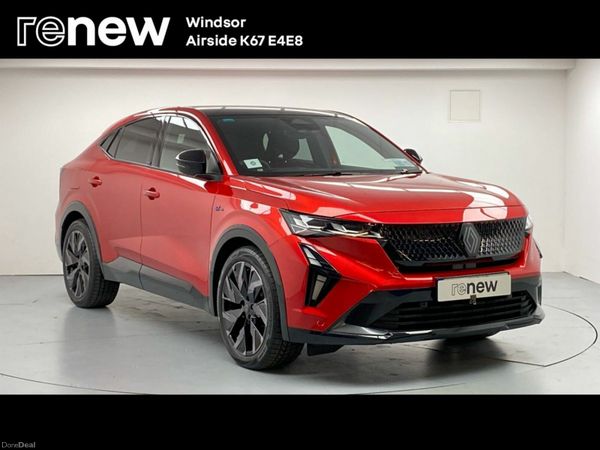 Renault Rafale SUV, Petrol Hybrid, 2025, Red