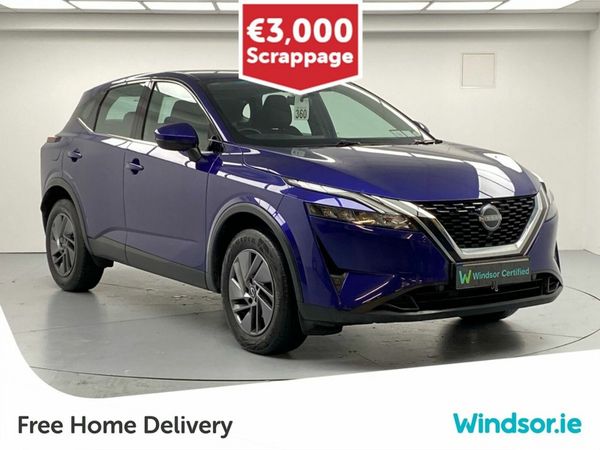 Nissan Qashqai MPV, Petrol, 2023, Blue