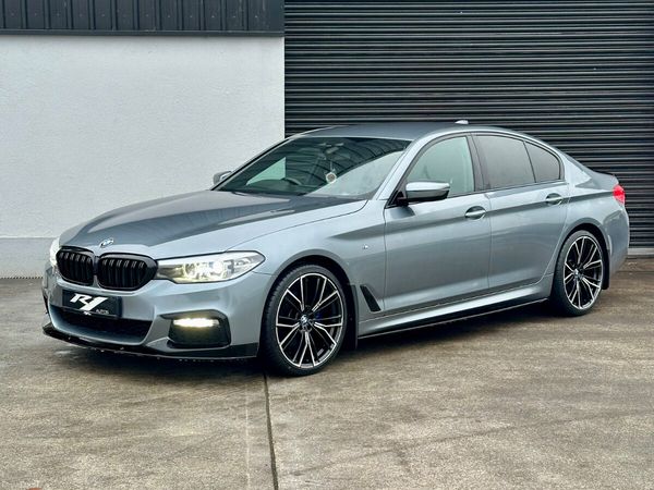 BMW 5-Series Saloon, Diesel, 2018, Blue