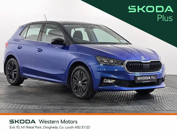 Skoda Fabia Hatchback, Petrol, 2023, Blue