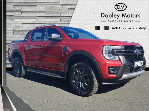 Ford Ranger Pick Up, Diesel, 2024, Red
