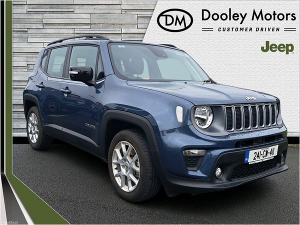 Jeep Renegade SUV, Petrol Hybrid, 2024, Blue