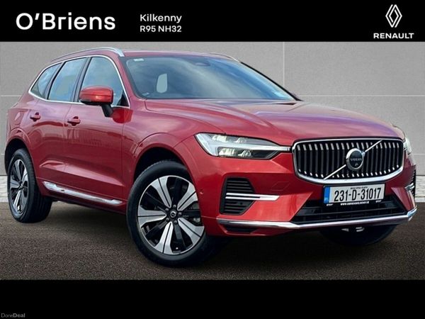 Volvo XC60 SUV, Petrol Plug-in Hybrid, 2023, Red