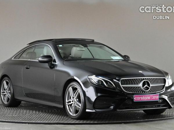 Mercedes-Benz E-Class Coupe, Diesel, 2018, Black