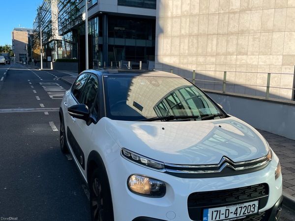 Citroen C3 Hatchback, Petrol, 2017, White