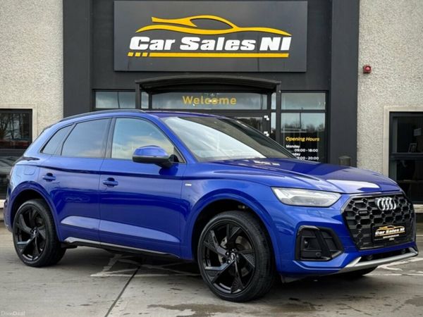 Audi Q5 SUV, Diesel Hybrid, 2023, Blue