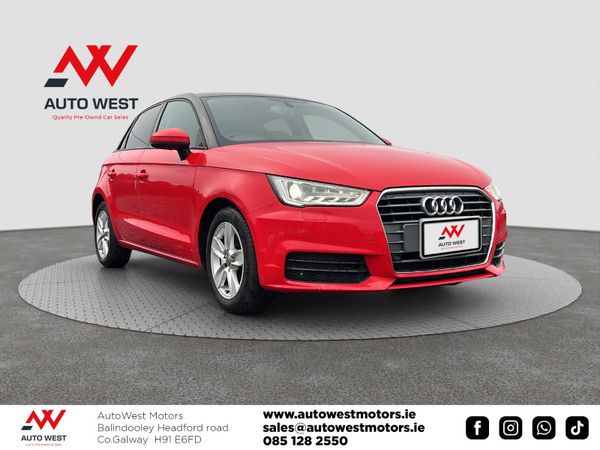 Audi A1 Hatchback, Petrol, 2016, Red
