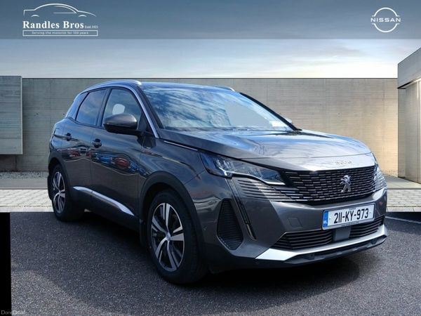 Peugeot 3008 MPV, Petrol Plug-in Hybrid, 2021, Grey
