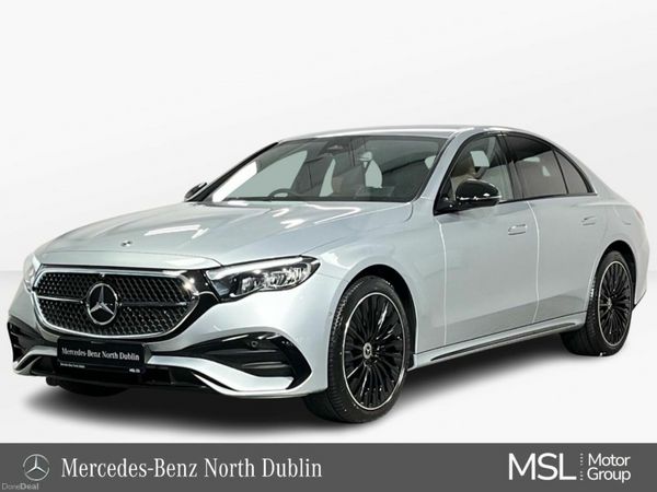 Mercedes-Benz E-Class Saloon, Diesel Plug-in Hybrid, 2026, Silver