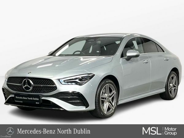 Mercedes-Benz CLA Coupe, Petrol Hybrid, 2024, Silver