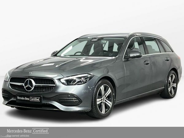 Mercedes-Benz C-Class Estate, Petrol Hybrid, 2025, Grey