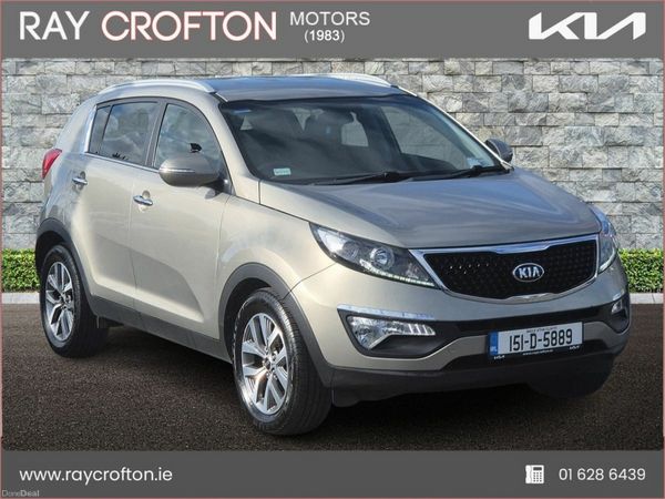 Kia Sportage SUV, Diesel, 2015, Silver