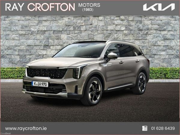 Kia Sorento SUV, Petrol Plug-in Hybrid, 2026, Grey
