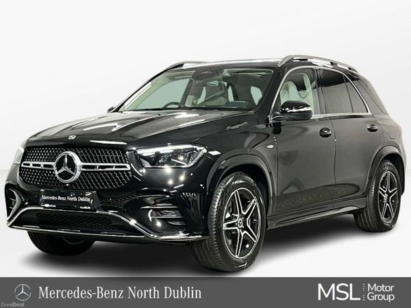 Mercedes-Benz GLE SUV, Diesel Plug-in Hybrid, 2026, Black